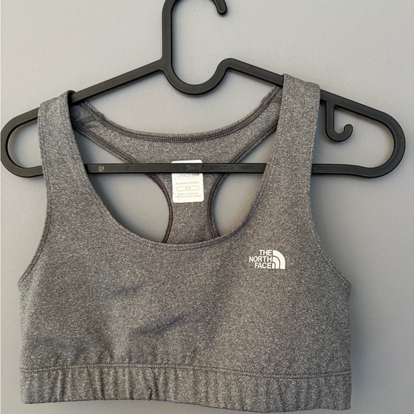 The North Face Charcoal Sports Bra - Picture 1 of 3